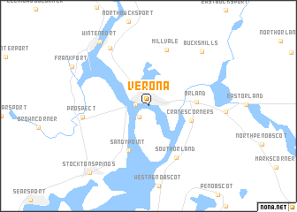 map of Verona