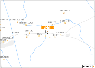 map of Verona