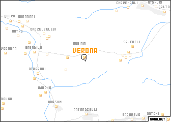 map of Verona