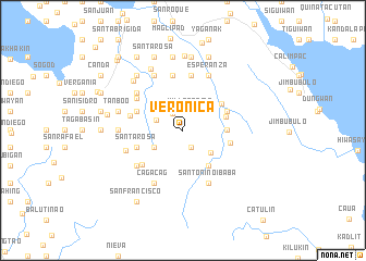 map of Veronica