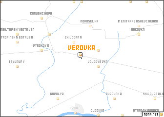 map of Verovka