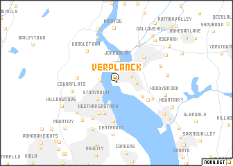 map of Verplanck