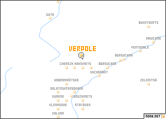 map of Verpole