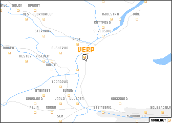 map of Verp