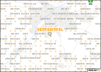 map of Verrewinkel