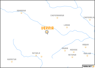 map of Verria