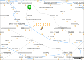 map of Verrières