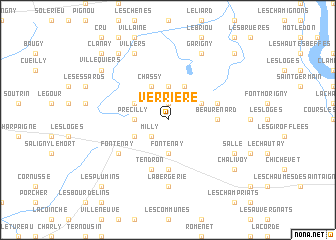 map of Verrière