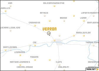 map of Verron