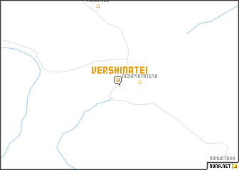 map of Vershina Tei