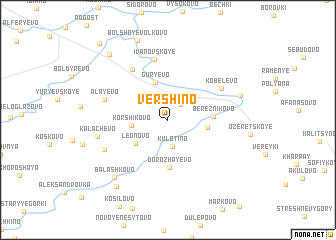 map of Vershino