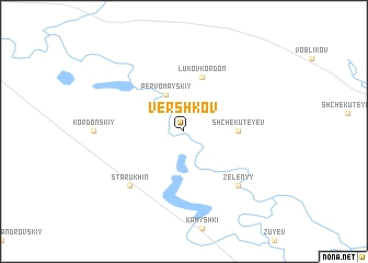 map of Vershkov