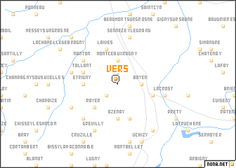 map of Vers