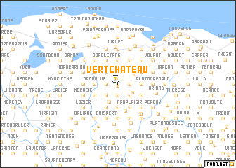 map of Vert Château