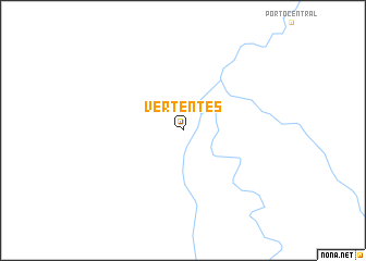 map of Vertentes