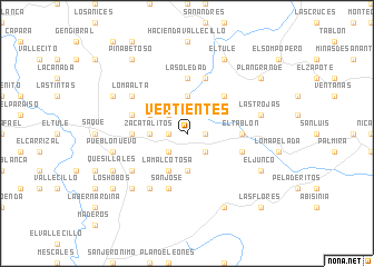 map of Vertientes