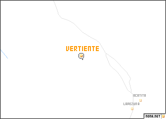 map of Vertiente