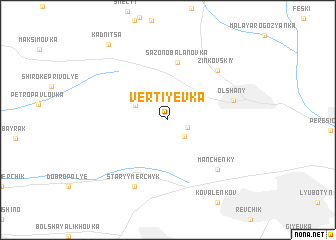 map of Vertiyevka