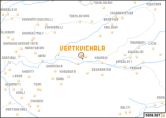 map of Vertkvichala