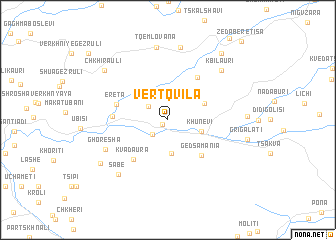 map of Vertqvila