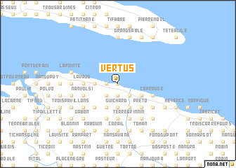 map of Vertus