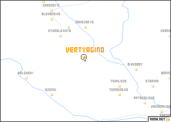 map of Vertyagino