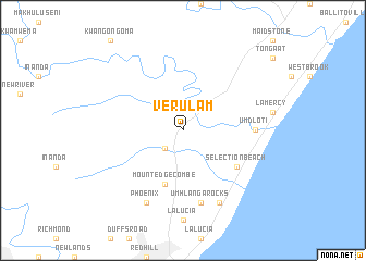 map of Verulam