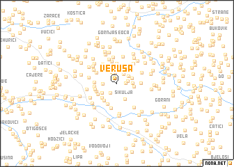 map of Veruša