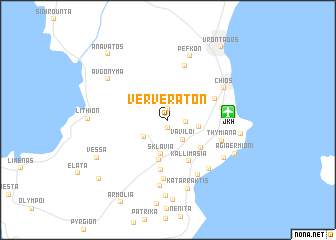 map of Ververáton