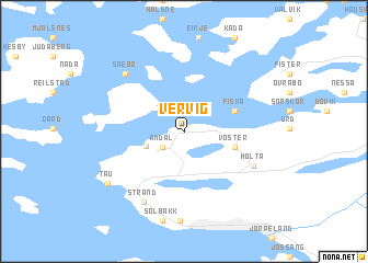 map of Vervig