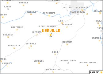 map of Vervilla