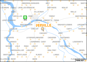 map of Verville