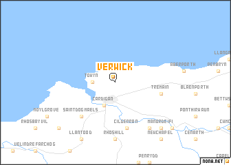 map of Verwick