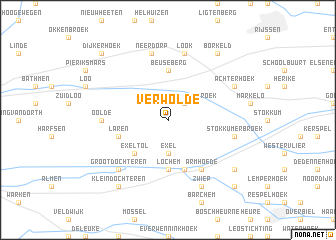 map of Verwolde