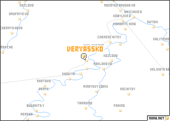 map of Veryassko