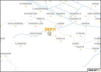 map of Véryi