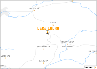 map of Verzilovka