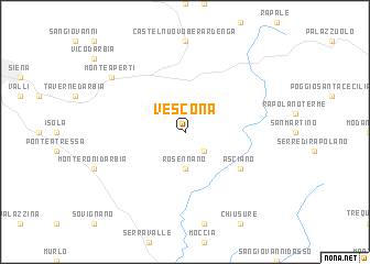 map of Vescona