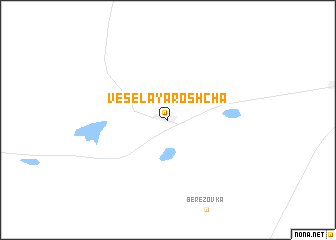 map of Veselaya Roshcha