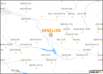 map of Veselina