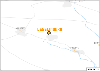 map of Veselinovka