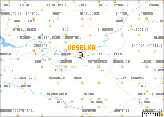 map of Veselka
