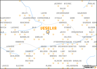 map of Veselka