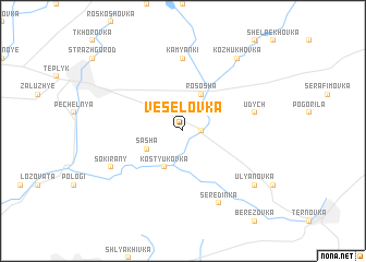 map of Veselovka