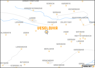 map of Veselovka