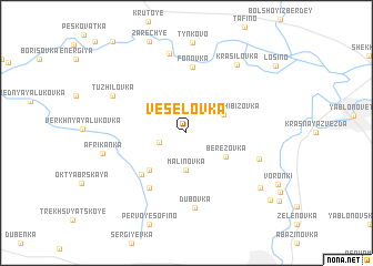 map of Veselovka