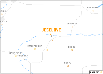 map of Veseloye