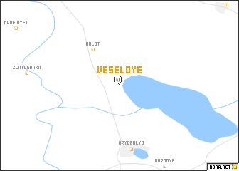 map of Veseloye