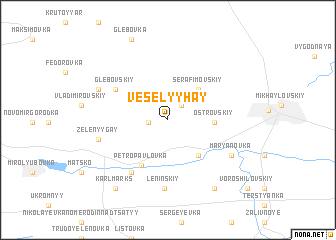 map of Veselyy Hay