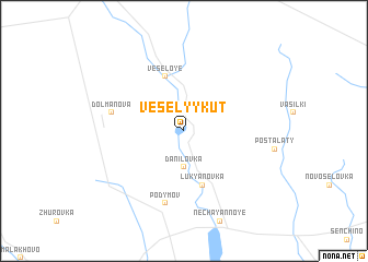 map of Vesëlyy Kut